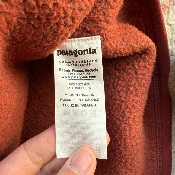 Patagonia Men’s Better Sweater 1/4 Zip Pullover Dried Vanilla Size M outerwear